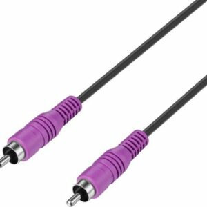 Best Buy essentials™ - 15' Subwoofer Cable - Black