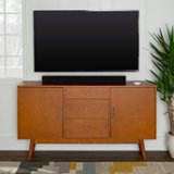 Walker Edison - Mid Century Modern Wood TV Stand for TVs up to 65" - Acorn