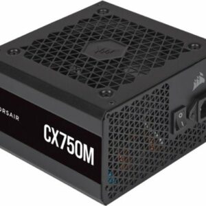 CORSAIR - CX-M Series CX750M Semi-Modular Low-Noise ATX Power Supply - Black