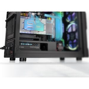 Thermaltake - Level 20 RS ARGB Mid Tower Case - Black