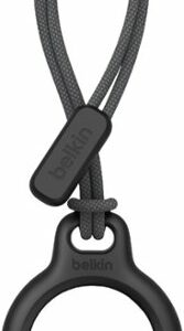 Belkin - Secure Holder with Strap for AirTag - Black