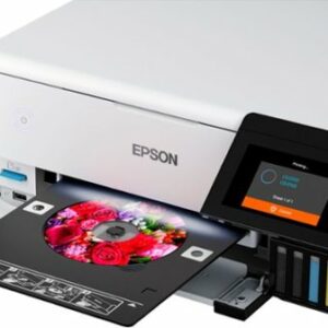 Epson - EcoTank® Photo ET-8500 Wireless Color All-in-One Supertank Printer - White