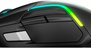 SteelSeries - Rival 5 Wired Optical Gaming Mouse with RGB Lighting - Black