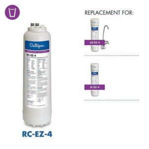 Culligan - EZ-Change Replacement Cartridge - Premium Filtration Water Filter Cartridge - White