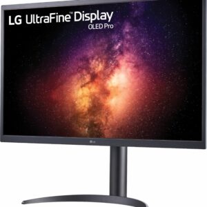 LG - Geek Squad Certified Refurbished 32" IPS LED 4K UHD Monitor with HDR (HDMI, DisplayPort) - Black