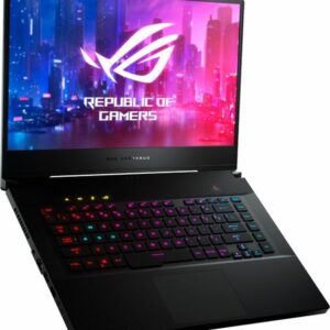 ASUS - Geek Squad Certified Refurbished ROG 15.6" Laptop - Intel Core i7 - 16GB Memory - NVIDIA GeForce RTX 2060 - 1TB SSD - Brushed Black