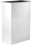 Viking - 24" H Chimney Hood Duct Cover - White