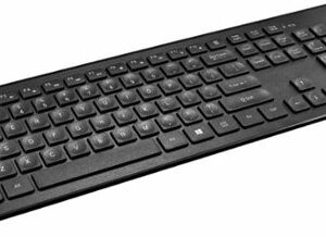 Best Buy essentials™ - Full-size Wireless Membrane Switch Keyboard - Black