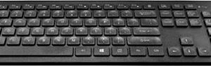 Best Buy essentials™ - Full-size Wireless Membrane Switch Keyboard - Black