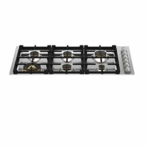 Bertazzoni - 36" Master Series Drop in Gas Cooktop - Stainless Steel