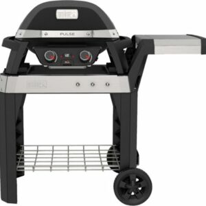 Weber - Pulse 2000 Electric Outdoor Grill with Cart - Black