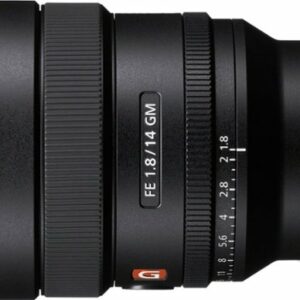 FE 14mm F1.8 GM Full-frame Large-aperture Wide Angle Prime G Master Lens for Sony Alpha E-mount Cameras - Black