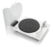 Denon - Semi-Automatic Analog Turntable - White