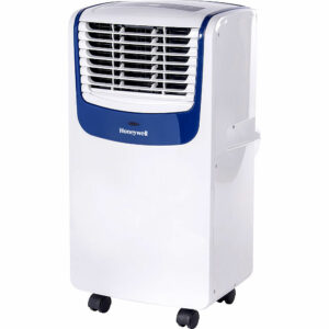 Honeywell - 400 Sq. Ft Portable Air Conditioner - White/Blue