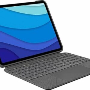 Logitech - Combo Touch iPad Pro Keyboard Folio for Apple iPad Pro 11" (1st, 2nd, 3rd & 4th Gen) with Detachable Backlit Keyboard - Oxford Gray