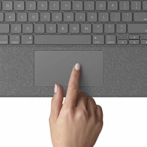 Logitech - Combo Touch Keyboard Folio for Apple iPad Pro 12.9" (5th & 6th Gen) with Detachable Backlit Keyboard - Oxford Gray