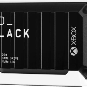 WD - D30 Game Drive for Xbox 1TB External USB Type C Portable SSD - Black