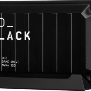 WD - D30 2TB Game Drive for PlayStation and Xbox External USB Type-C Portable SSD - Black