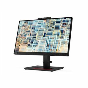 Lenovo - ThinkVision T22v-20 21.5" VoIP LED Monitor (HDMI, DP, VGA) - Black