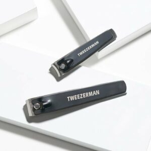 Tweezerman - Combo Nail Clipper Set - Stainless Steel/Black