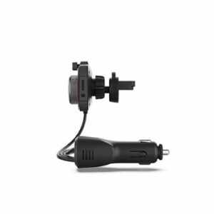 Rexing - FMT2 Bluetooth FM Transmitter Hands-Free Car Kit with QC3.0 and Smart 2.4A Dual USB Ports - Black