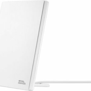 Best Buy essentials™ - Multidirectional Indoor HDTV Antenna - 30 Mile Range - Off-white