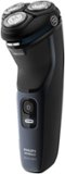 Philips Norelco - Series 3000 Rechargeable Wet/Dry Electric Shaver - Modern Steel Metallic