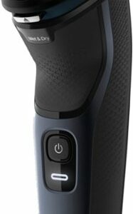 Philips Norelco - Series 3000 Rechargeable Wet/Dry Electric Shaver - Modern Steel Metallic