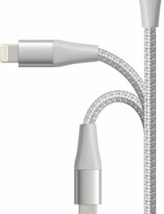 Anker - Powerline+ II USB-A to Lightning Cable 3-ft - Silver