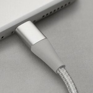 Anker - Powerline+ II USB-A to Lightning Cable 3-ft - Silver