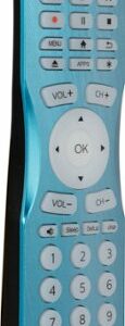 Philips - 6 Device Backlit Universal Remote Control - Brushed Electric Blue