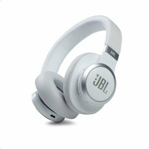 JBL - Live 660NC Wireless Noise Cancelling Headphones - White