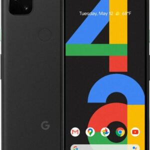 Google - Geek Squad Certified Refurbished Pixel 4a 128GB (Unlocked) - Just Black