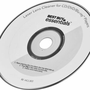 Best Buy essentials™ - Laser Lens Cleaner - Blue/White