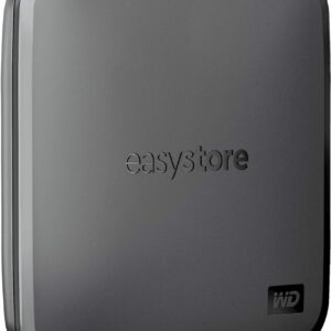 WD - easystore 1TB External USB 3.0 Portable SSD - Black