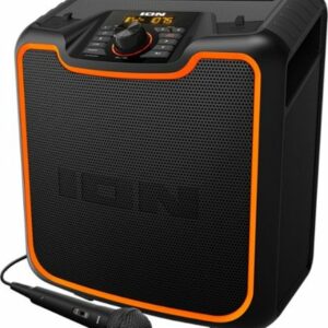 ION Audio - Sport XL High-Power All-Weather Rechargeable Portable Bluetooth Speaker - Black