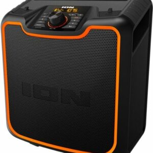 ION Audio - Sport XL High-Power All-Weather Rechargeable Portable Bluetooth Speaker - Black