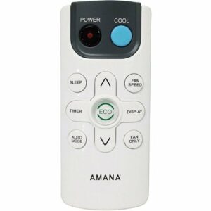 Amana - 350 Sq. Ft 8,000 BTU Window Air Conditioner - White