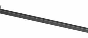 Fisher & Paykel - Contemporary Square Fine 2 Piece Handle Kit for RS2484 Bottom Mount Column Refrigerators - Black