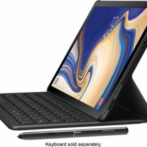 Samsung - Geek Squad Certified Refurbished Galaxy Tab S4 - 10.5" - 64GB - Wi-Fi + 4G LTE Verizon - Black