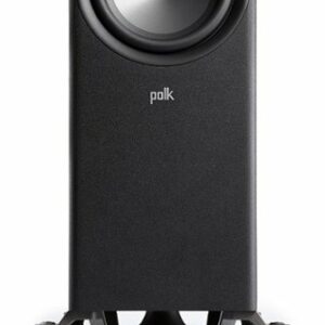 Polk Audio - Polk Reserve R700 Tower Speaker, 1" Pinnacle Ring Tweeter, Dual 6.5" Turbine Cone Woofers & Dual 8" Long-Throw Drivers - Black