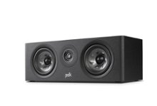 Polk Audio - Polk Reserve Series R300 Compact Center Channel Speaker, New 1" Pinnacle Ring Tweeter & Dual 5.25" Turbine Cone Woofers - Black