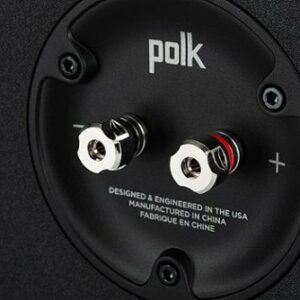 Polk Audio - Polk Reserve Series R300 Compact Center Channel Speaker, New 1" Pinnacle Ring Tweeter & Dual 5.25" Turbine Cone Woofers - Black