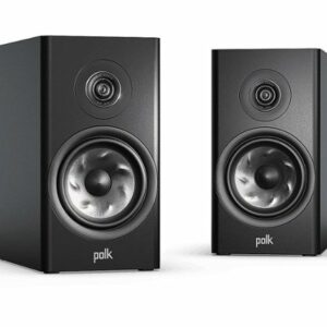 Polk Audio - Polk Reserve R200 Bookshelf Speaker, 1" Pinnacle Ring Tweeter & 6.5" Turbine Cone Woofer, Dolby Atmos & IMAX Enhanced - Black