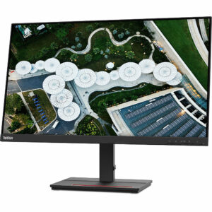 Lenovo - ThinkVision S24e-20 23.8" LED Monitor (HDMI, VGA) - Black