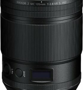 Nikon - NIKKOR Z MC 105mm f/2.8 VR S Macro Lens for Z Series Mirrorless Cameras - Black