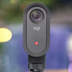 Logitech - Mevo Start Live Streaming HD Action Camera - Black