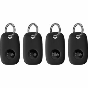 SaharaCase - Silicone Case for Tile Pro (4-Pack) - Black