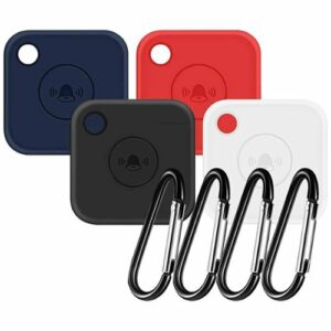 SaharaCase - Silicone Case for Tile Mate (4-Pack) - Black/Blue/Red/White