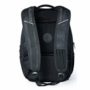 Swissdigital Design - Circuit TSA-firendly Backpack with USB Charging port/RFID protection and fits up to 15.6" laptop - Black